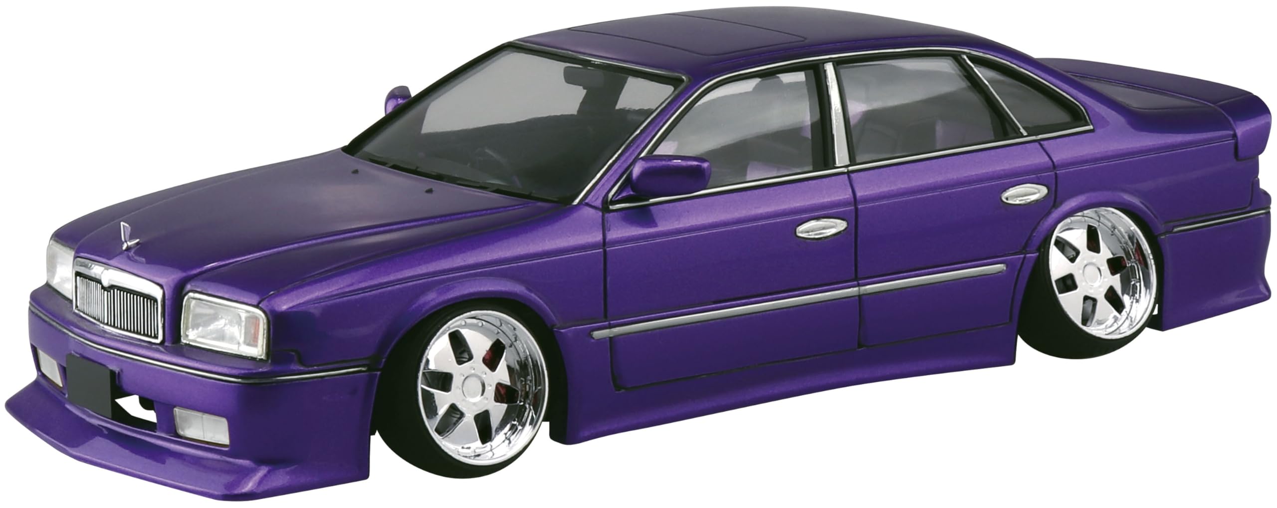 Amazon.com: Aoshima Nissan Insurance G50 President '89 1:24 Scale