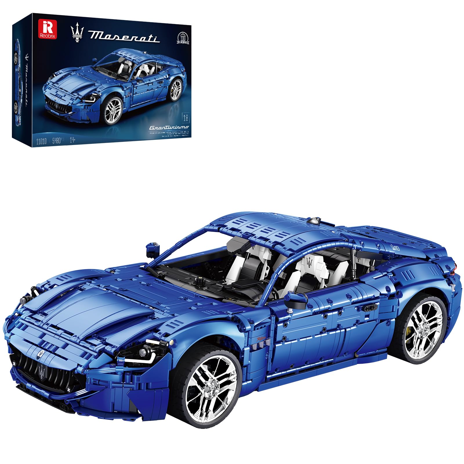 Amazon.com: Reobrix Sports Car Building Blocks Set for Adults, 1:8