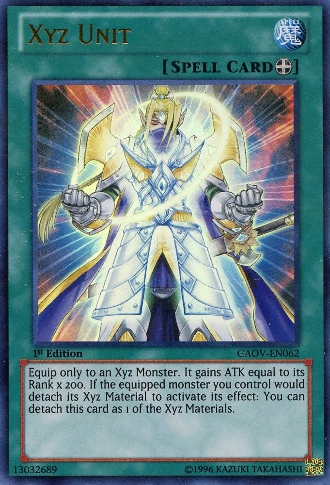 Amazon.com: Yu-Gi-Oh! - Xyz Unit (GAOV-EN062) - Galactic Overlord