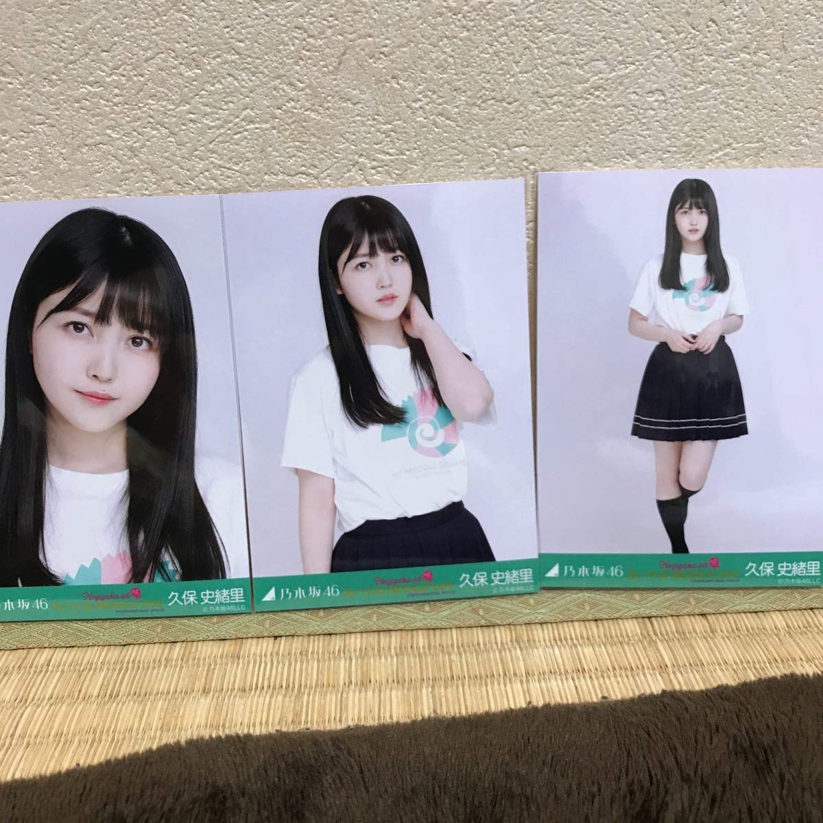 Amazon.co.jp: 乃木坂46 西野七瀬 卒コンT 生写真 久保史緒里 3種