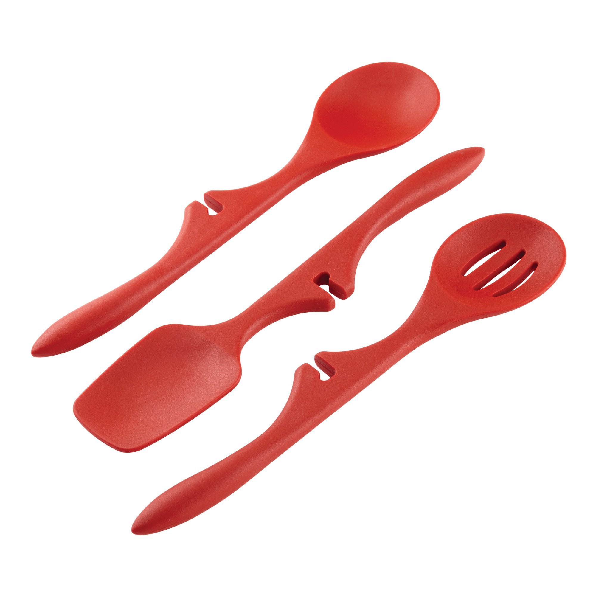 Amazon.com: Rachael Ray Silicone Lazy Tools Set, Red, 3-Piece