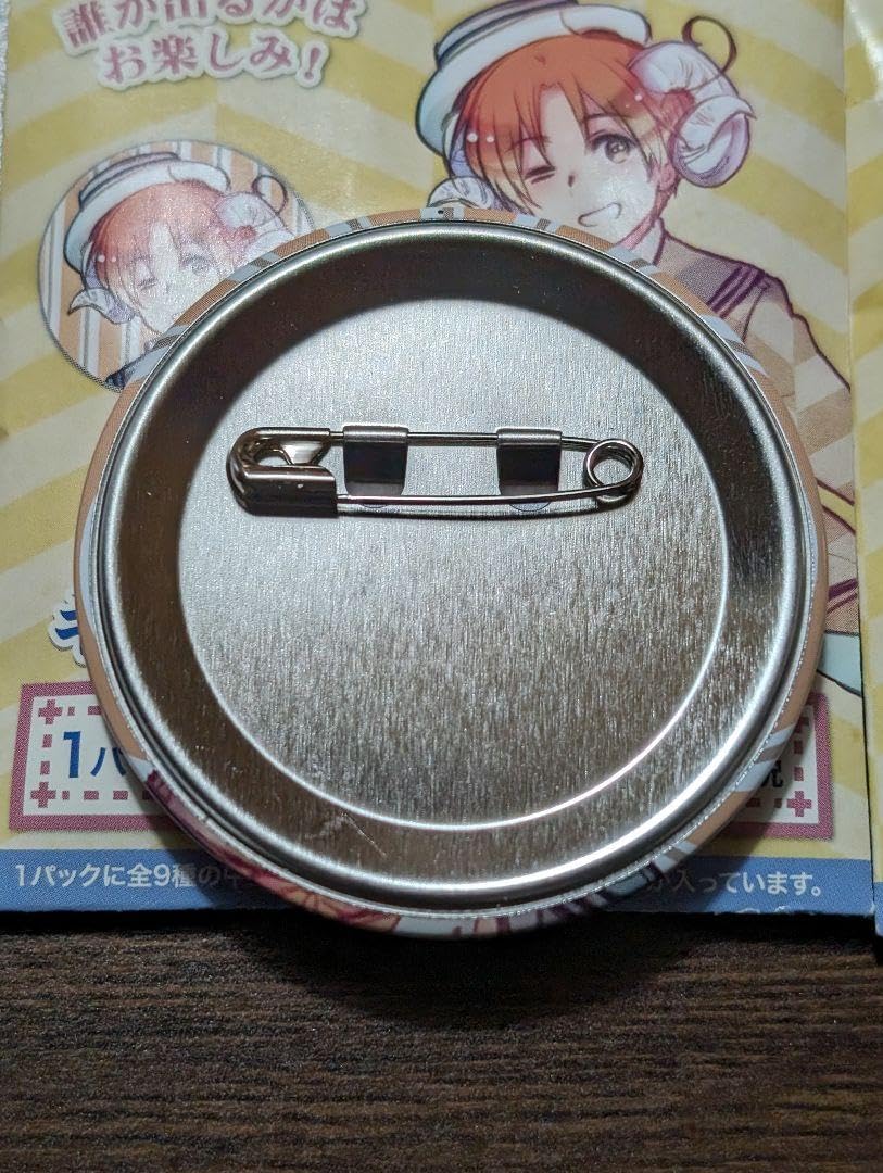 Amazon | ヘタリア つのたりあ 缶バッジ 伊 独 日 原作絵柄 | バッジ