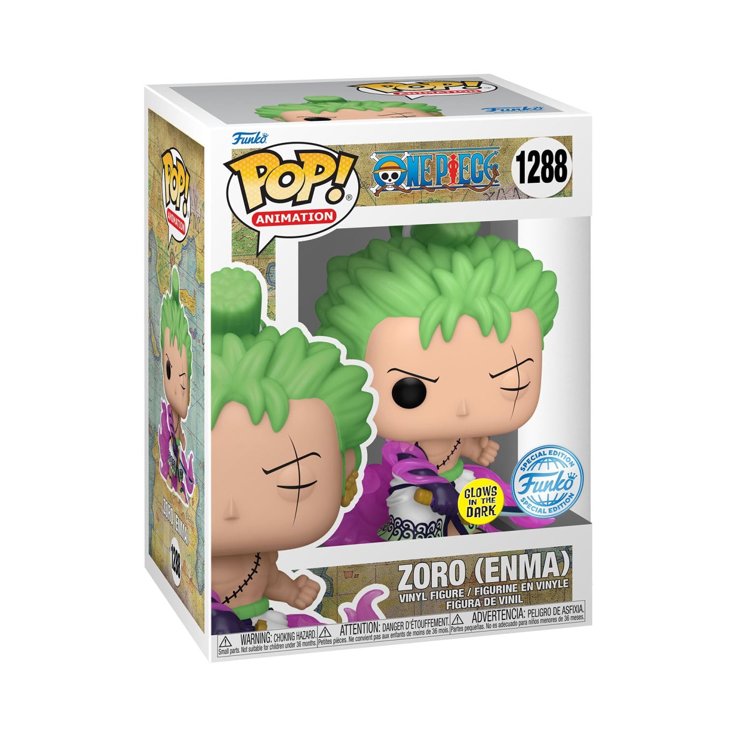 Amazon | Funko POP!アニメーション:ワンピース - ゾロ(えんま