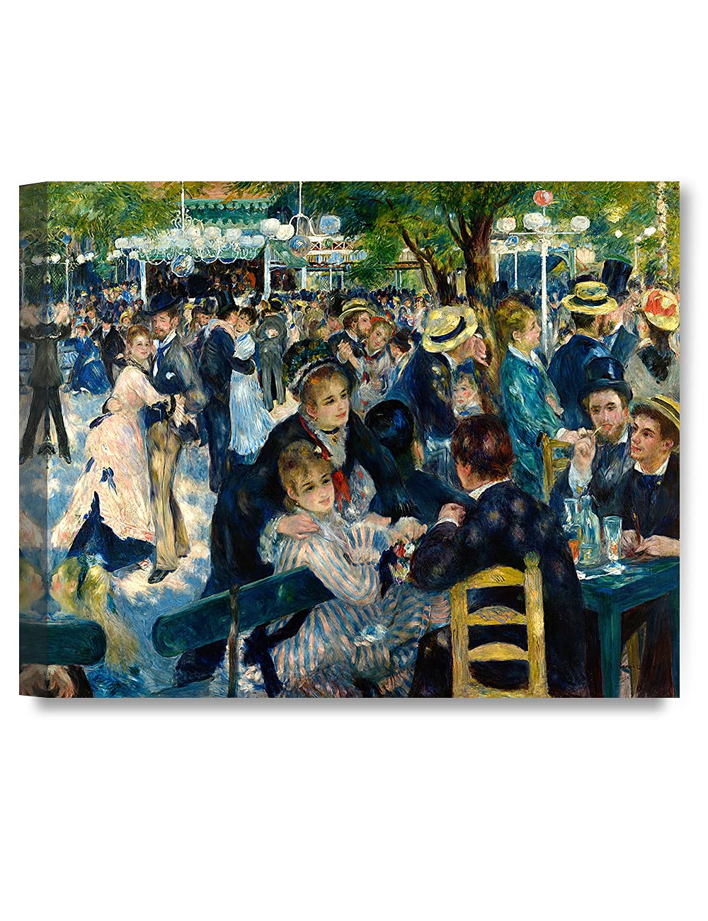 Amazon.com: DECORARTS - Bal du Moulin de la Galette, Pierre