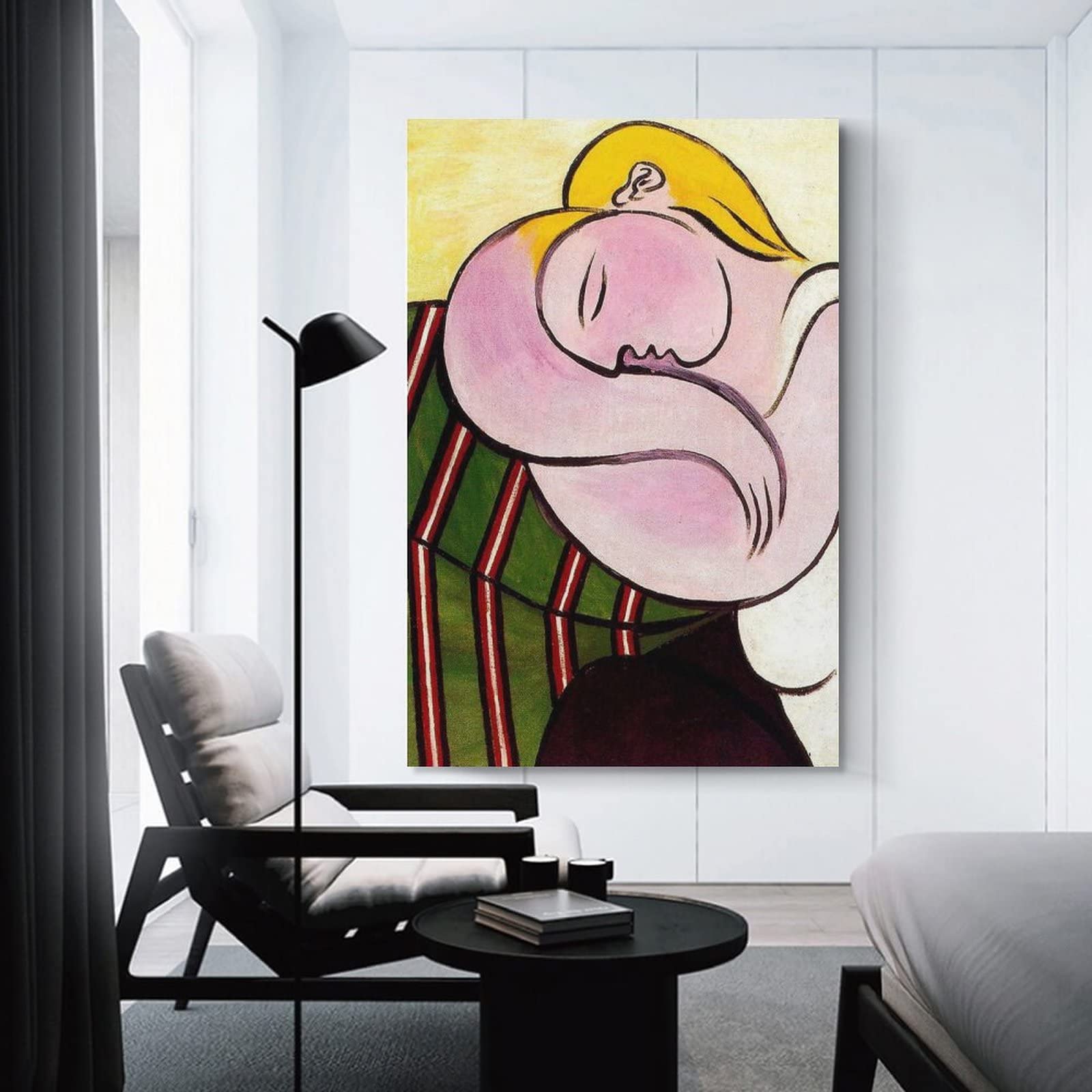 Amazon.co.jp: Pablo Picassoパブロ・ピカソ画家の作品（黄色い髪の女