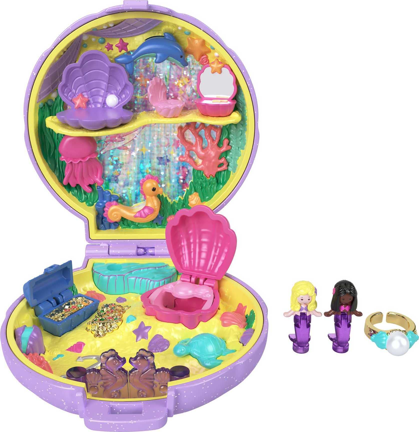 Amazon.com: Polly Pocket Keepsake Collection Mermaid Dreams