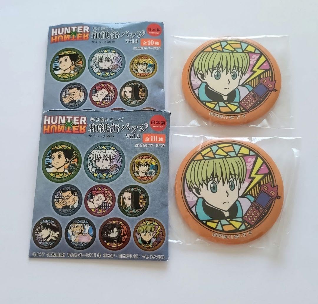 ハンターハンター シャルナーク 缶バッジ アクスタ まとめ売り