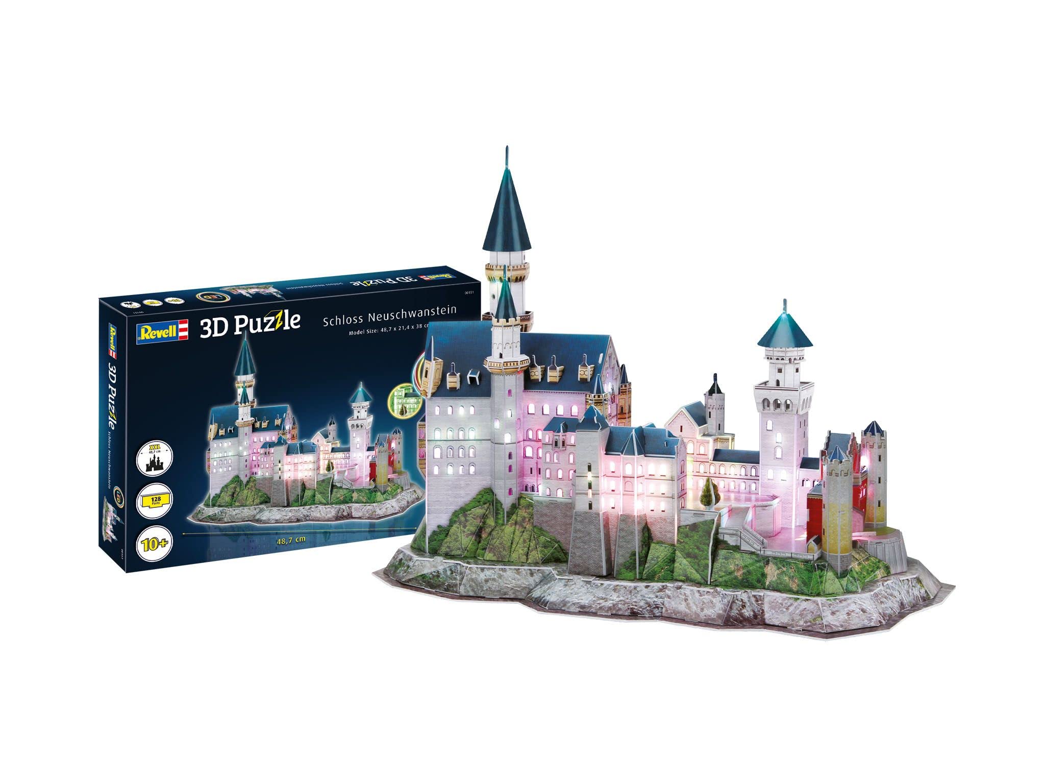 Amazon | ドイツレベル 3Dパズル ノイシュヴァンシュタイン城