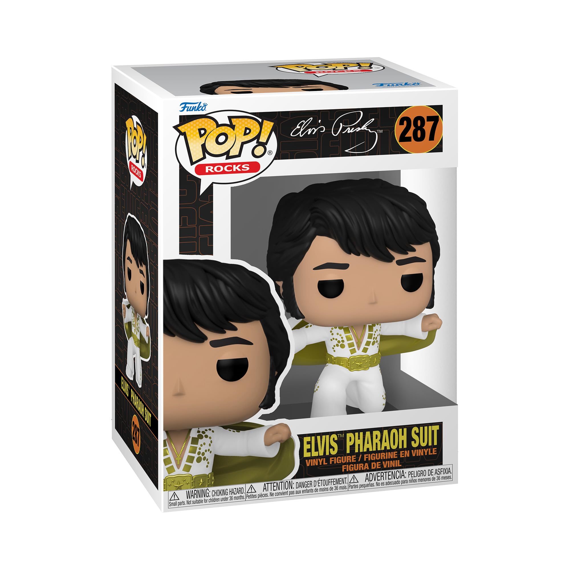 Funko Pop! Rocks: Elvis Presley - Pharaoh Suit - Amazon Exclusive