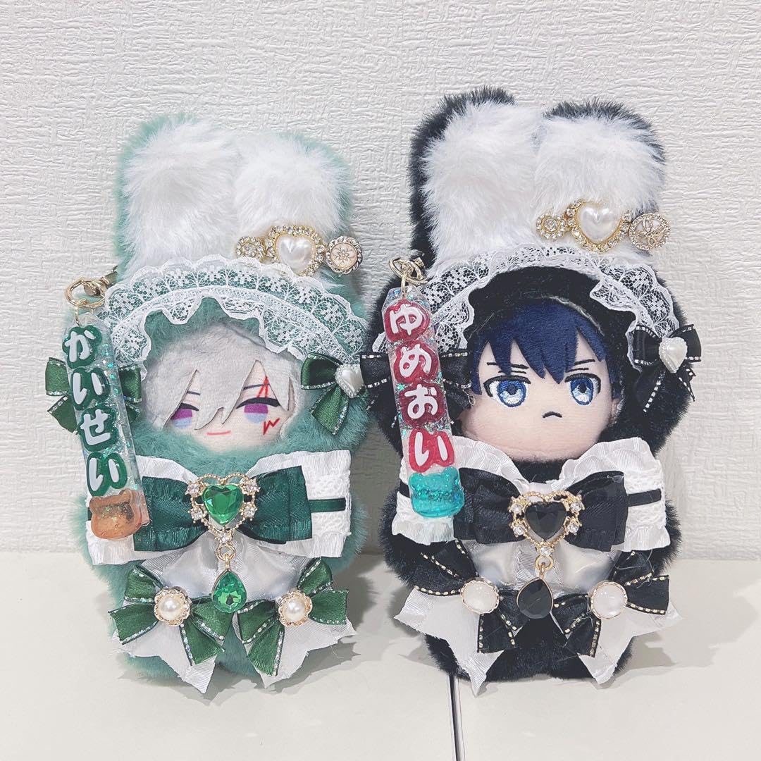 Amazon.co.jp: ページ 10m 14m ぬい服 にじパペ 着ぐるみ 緑 黒 : おもちゃ
