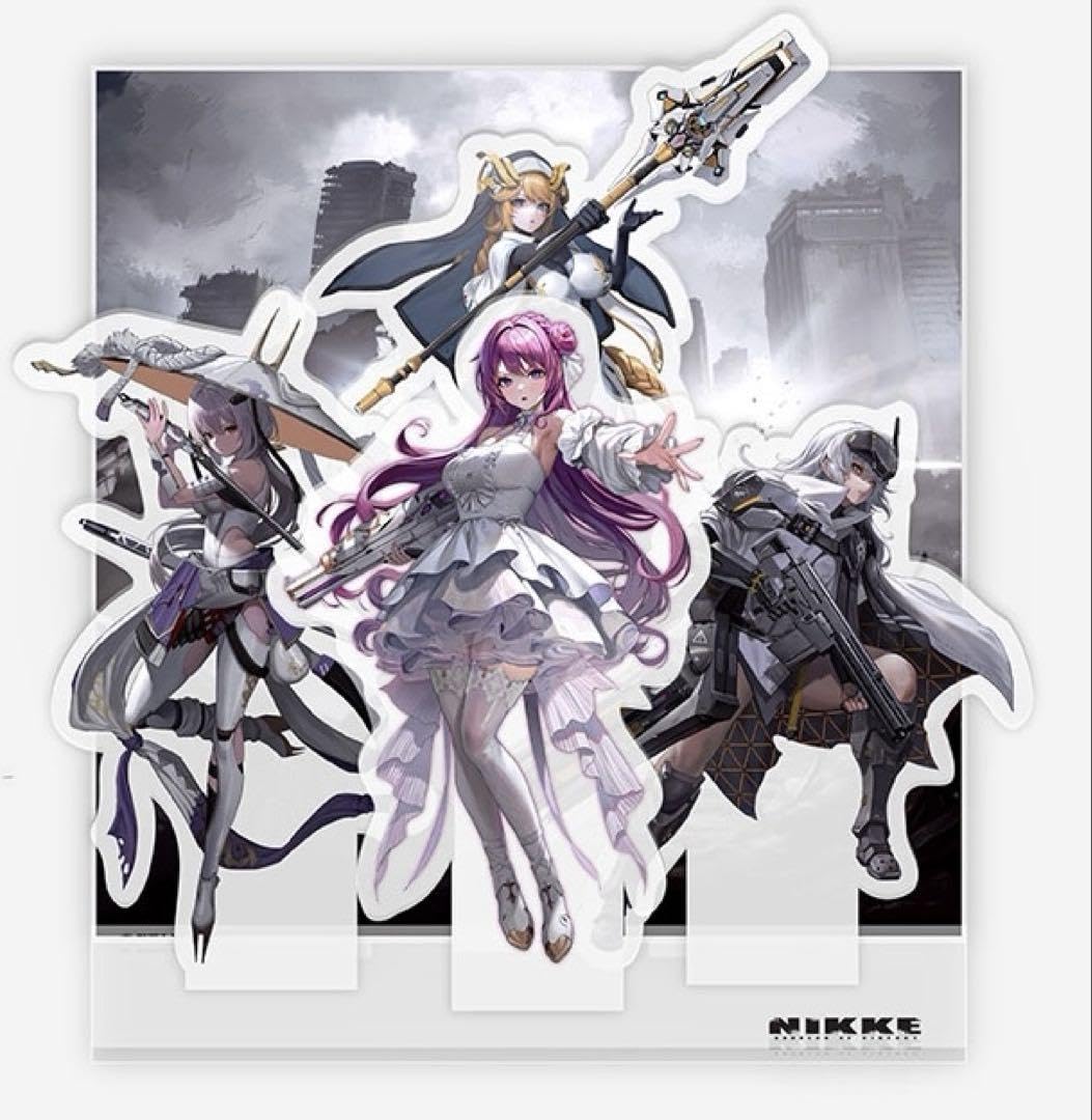 Amazon.co.jp: 勝利の女神:NIKKE ジオラマアクリルスタンド over zone