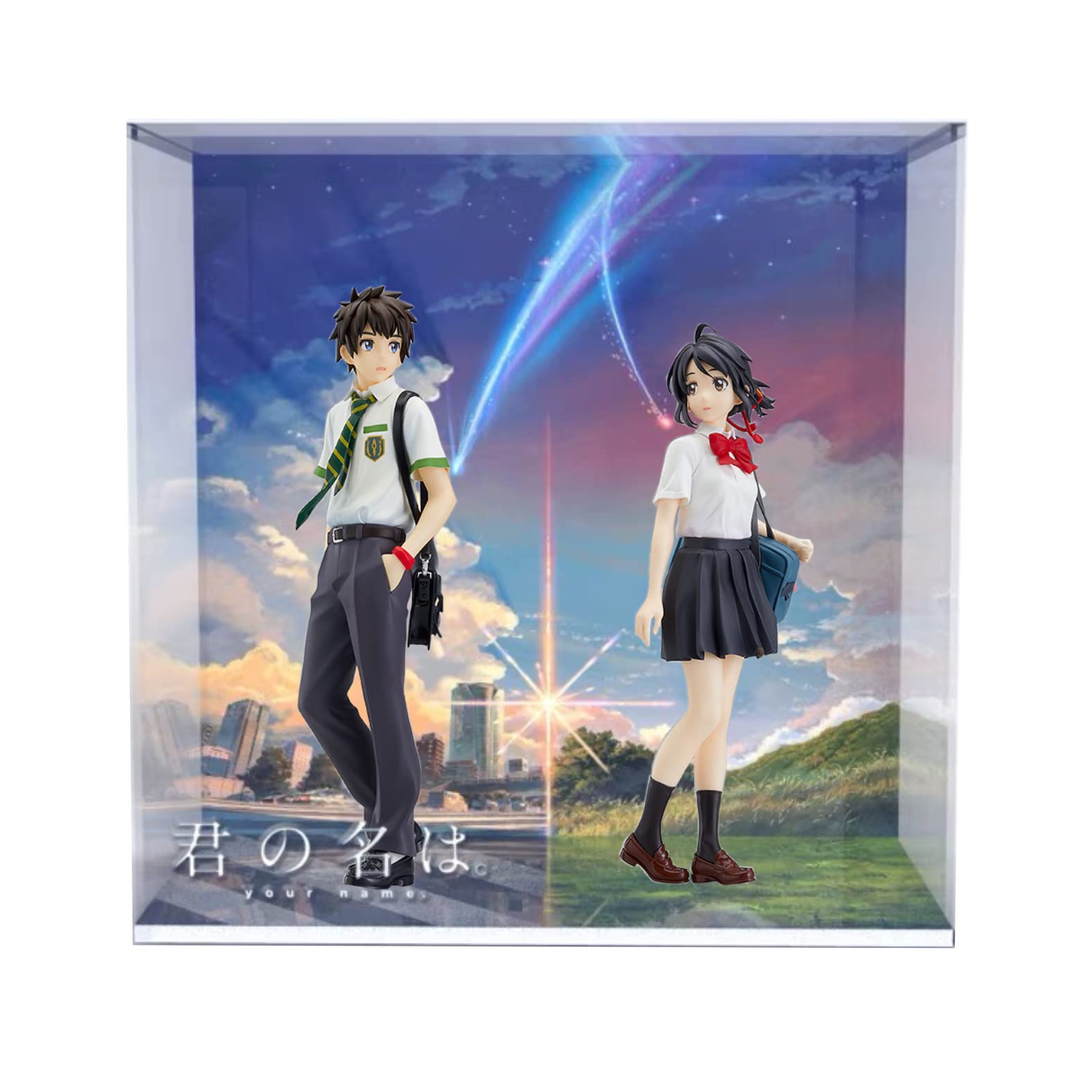 Amazon | 君の名は。 宮水三葉 立花瀧 1/8スケール 専用 フィギュア