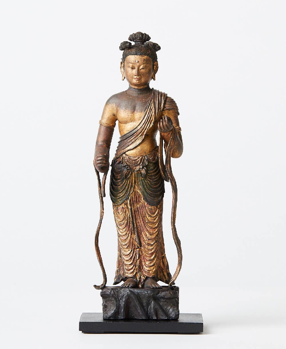 Amazon.co.jp: イスム TanaCOCORO[掌] 文殊菩薩＿仏像 フィギュア イS