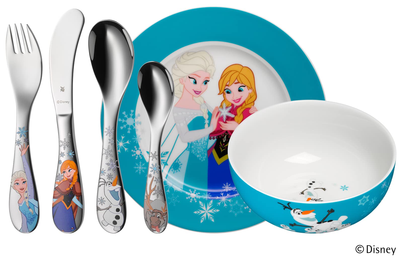 Amazon｜WMF (ヴェーエムエフ) Disney アナと雪の女王 カトラリー 6P