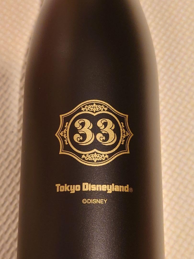 値下！【レア】Tokyo Disneyland 33 ブラック水筒 500ml 値下！【レア