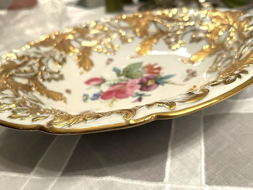 Amazon.co.jp: MEISSEN マイセン アンティーク 皿 金彩 : ホーム＆キッチン
