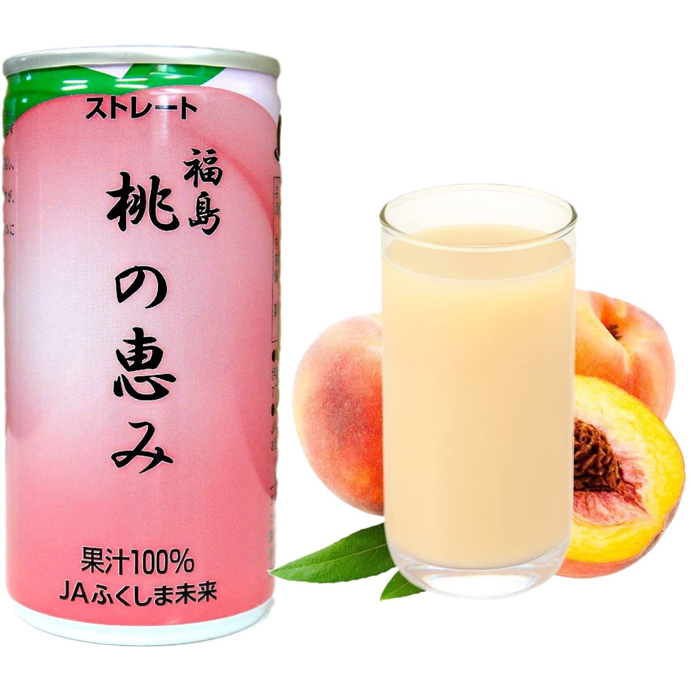 Amazon.co.jp: 桃の恵み ももジュース ストレート100% 10缶 : 食品