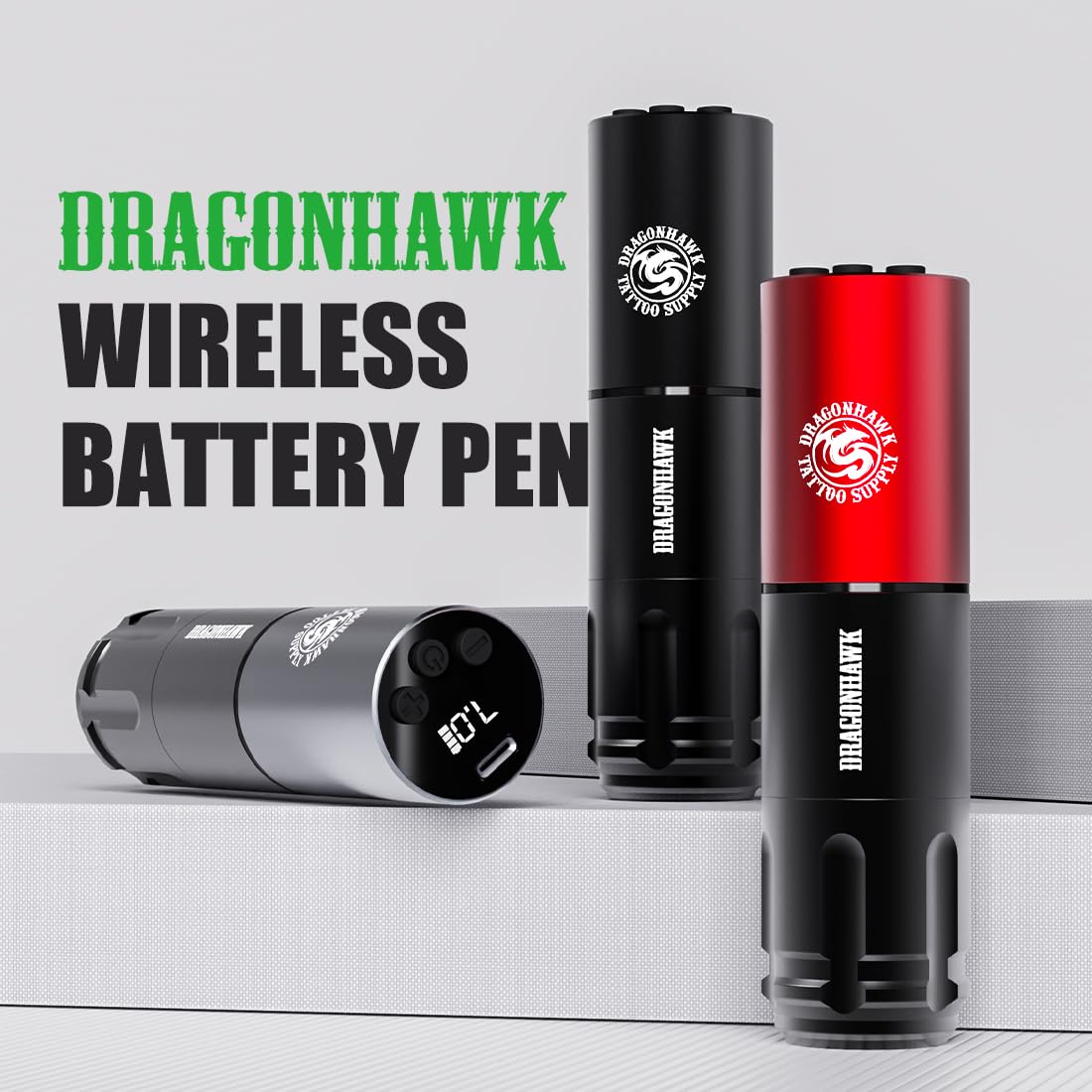 Amazon | Dragonhawk A1初心者タトゥーキット、コードレスコンプリート