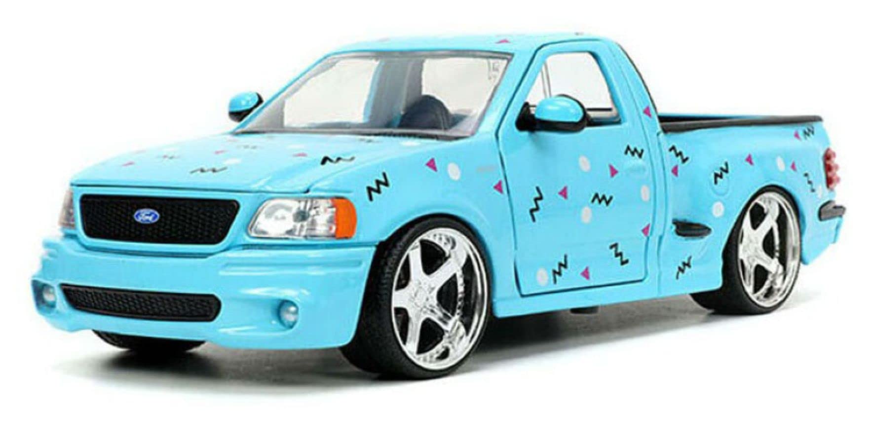 Amazon.com: Jada Toys I Love The 90's 1:24 1999 Ford F150 SVT