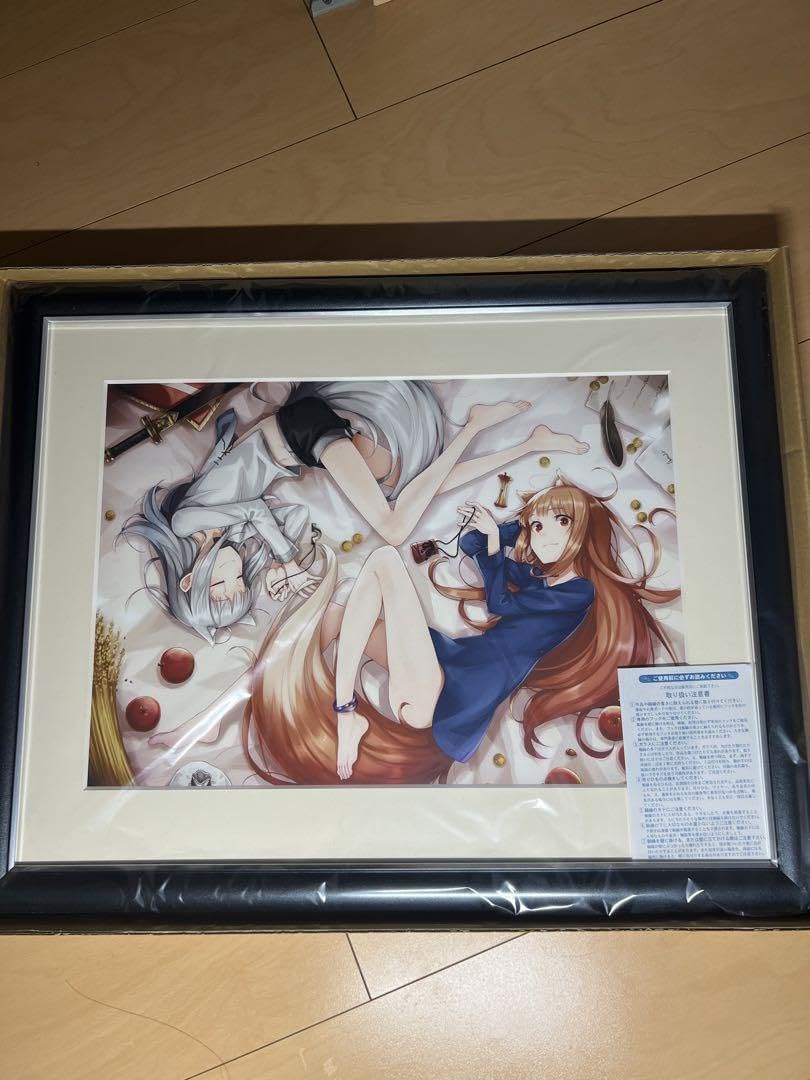 Amazon.co.jp: 超電撃文庫展 複製原画 狼と香辛料 Spice and Wolf