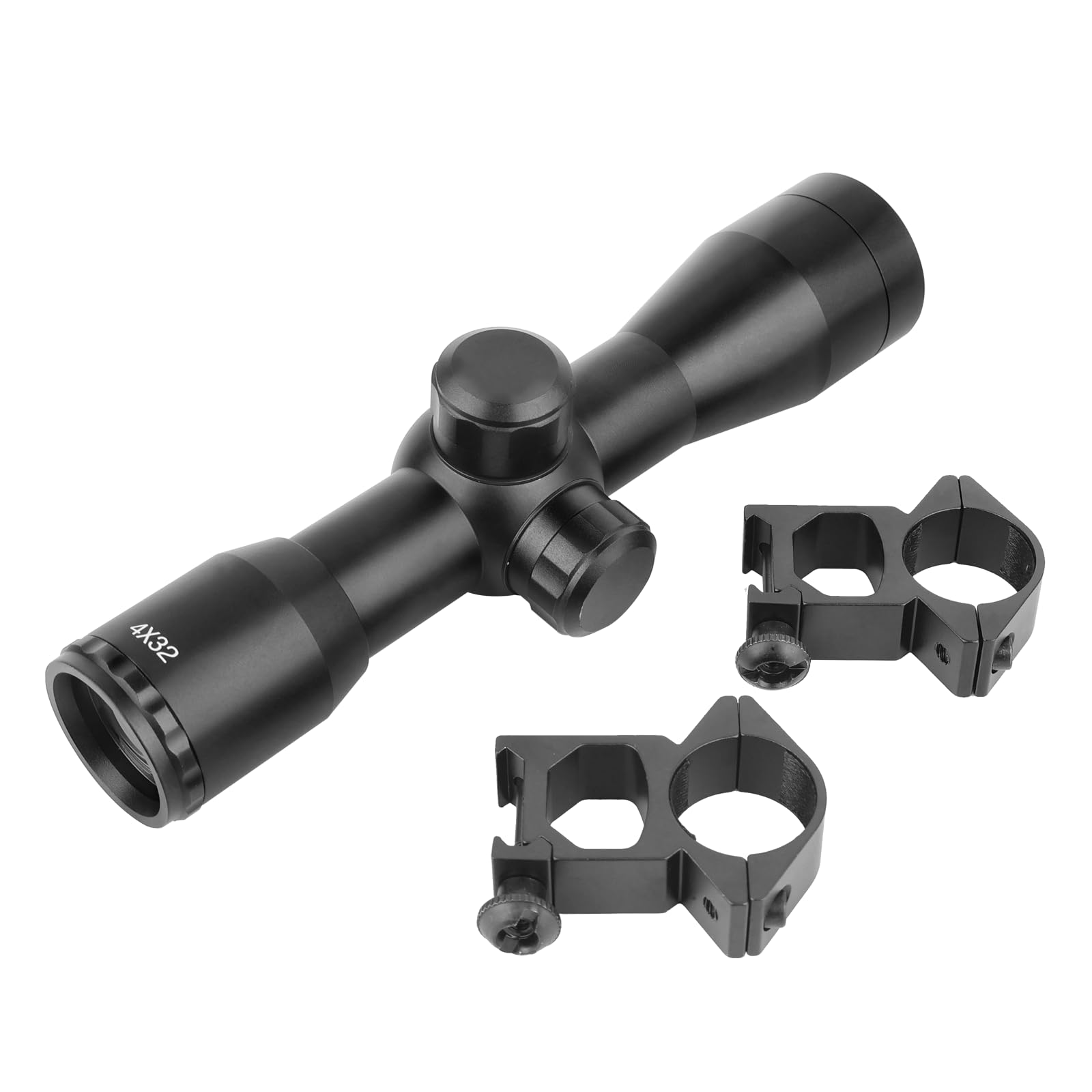 Amazon.co.jp: SKEERY 4X32 ライフルスコープ 4倍固倍照準器