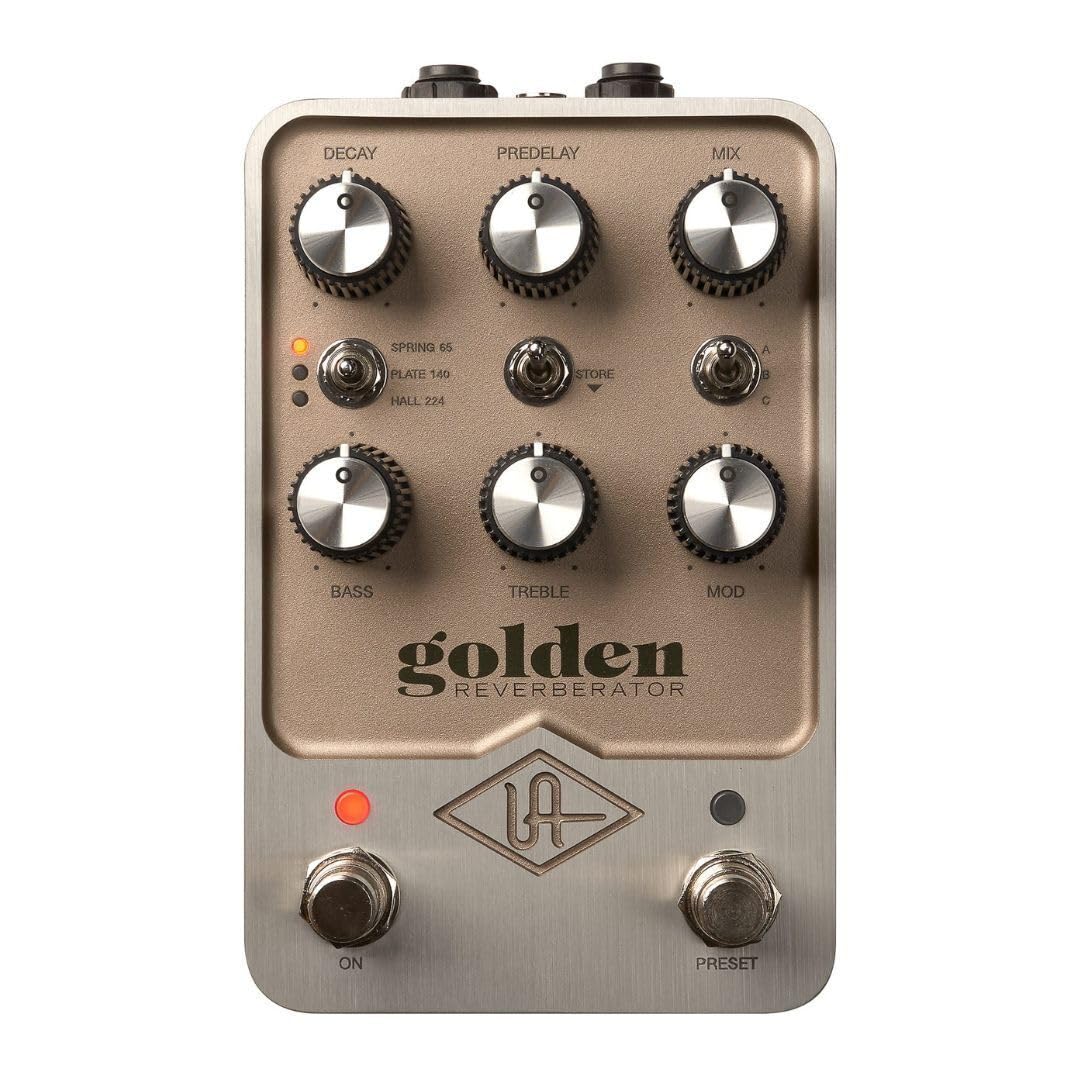 Amazon.com: Universal Audio UAFX Golden Reverb Pedal : Musical