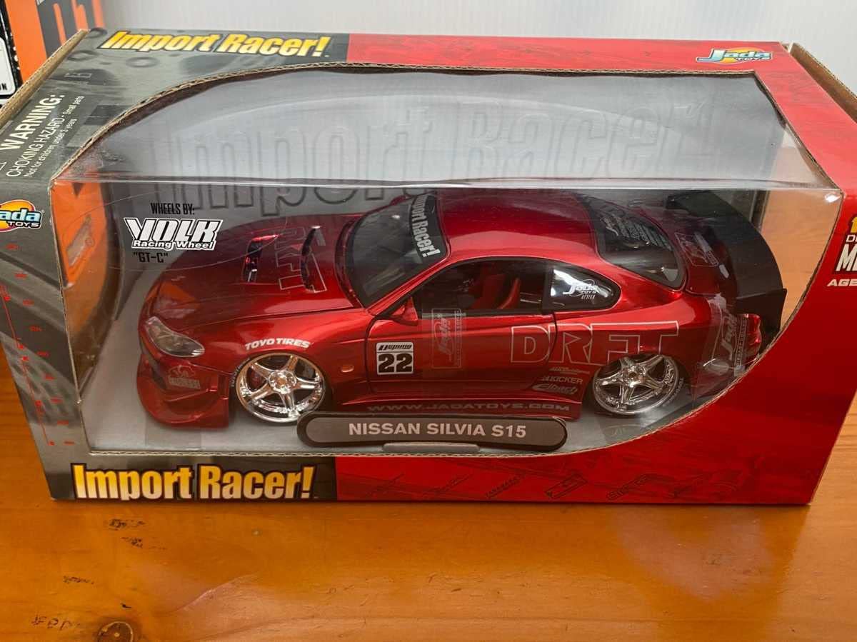 Amazon | S15 シルビア 1/24 JADA TOYS ミニカー ルース | ミニカー