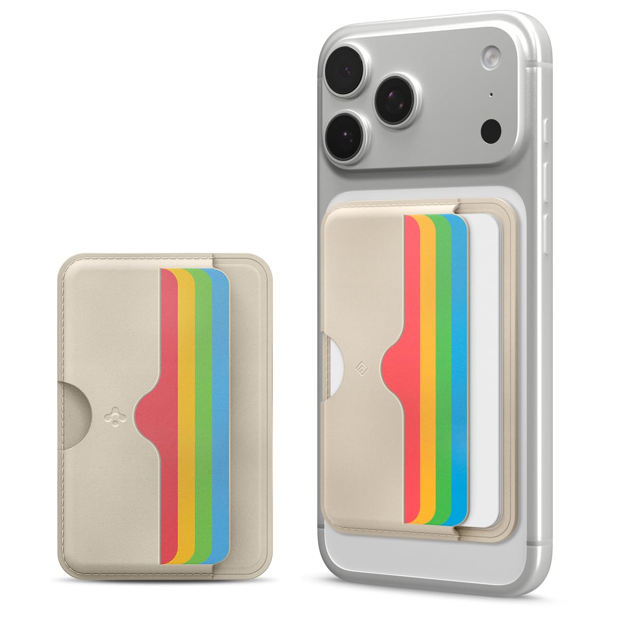 Amazon.com: Caseology by Spigen for MagSafe Wallet, Holds 3 Cards