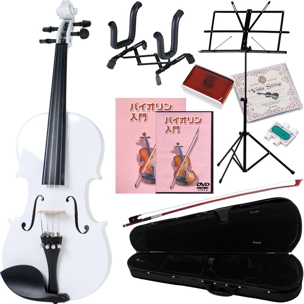 Amazon | Hallstatt ハルシュタット ヴァイオリン V-12/WH 4/4サイズ