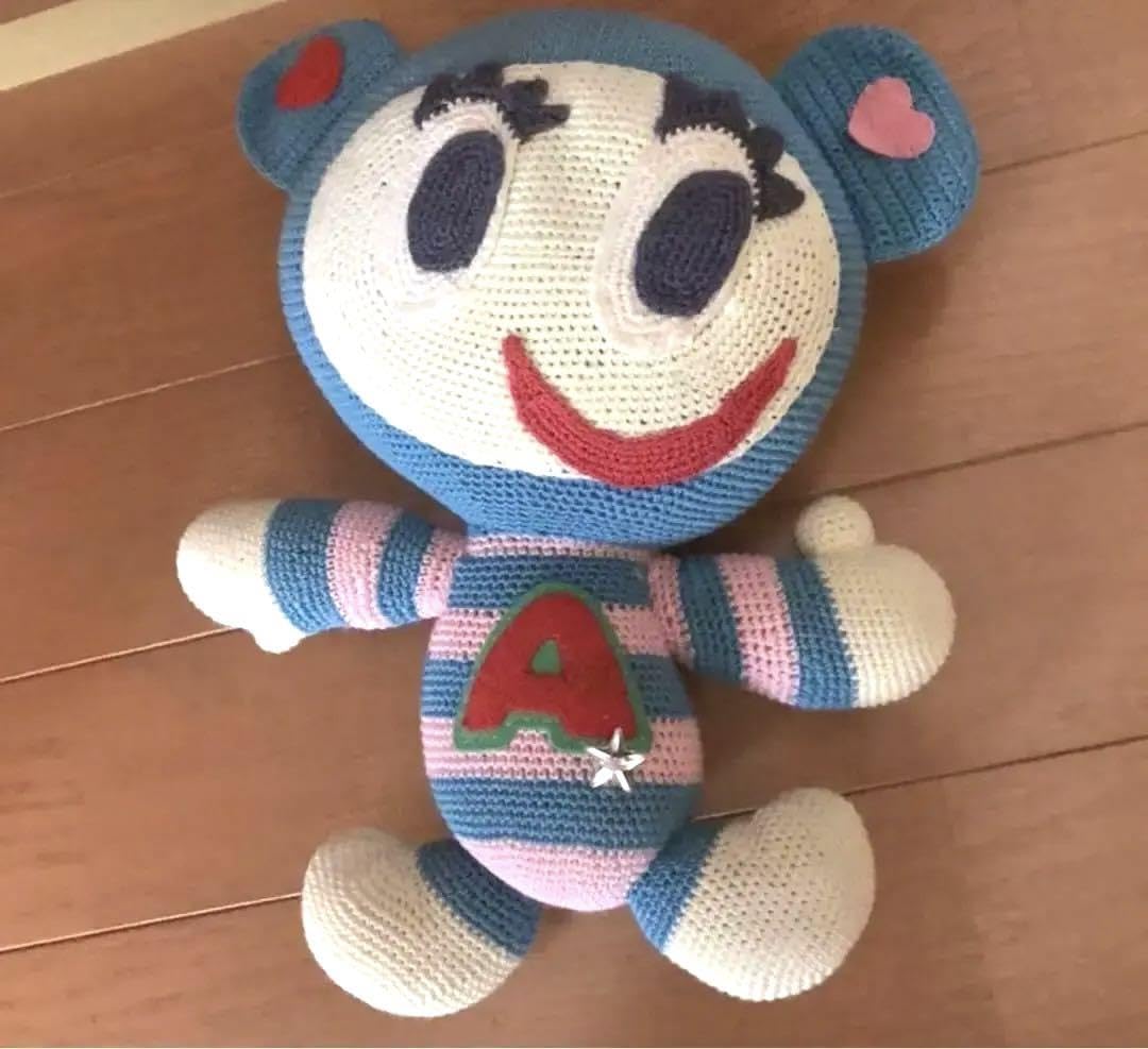 メゾピアノ アミグルミ ぬいぐるみ 8体セット(1体はエンジェルはブルー