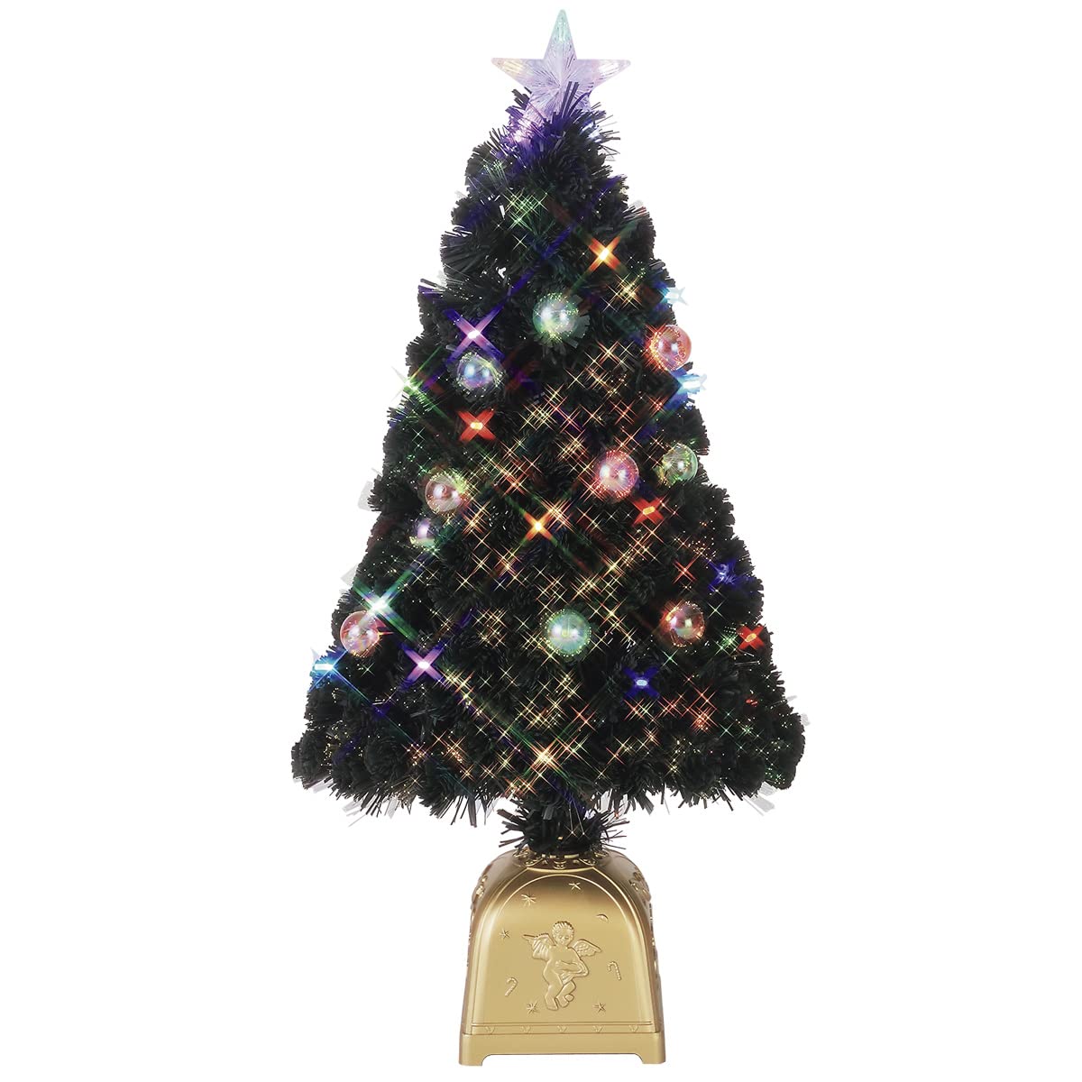 Amazon.co.jp: クリスマス屋 クリスマスツリー ファイバーツリー 90cm