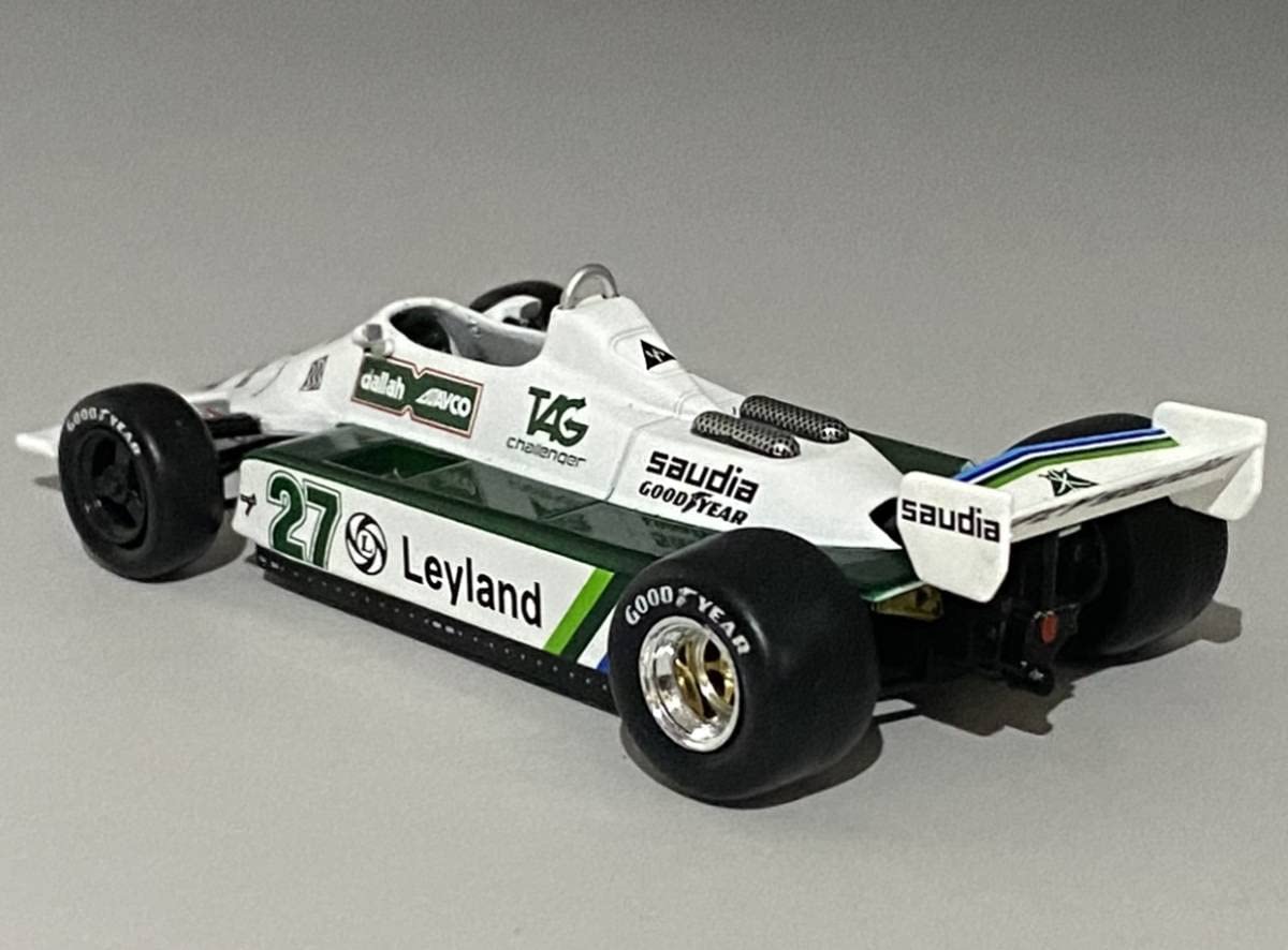 Amazon | 1/43 Williams FW07B 1980 Alan Jones #27 TAG Leyland Sa