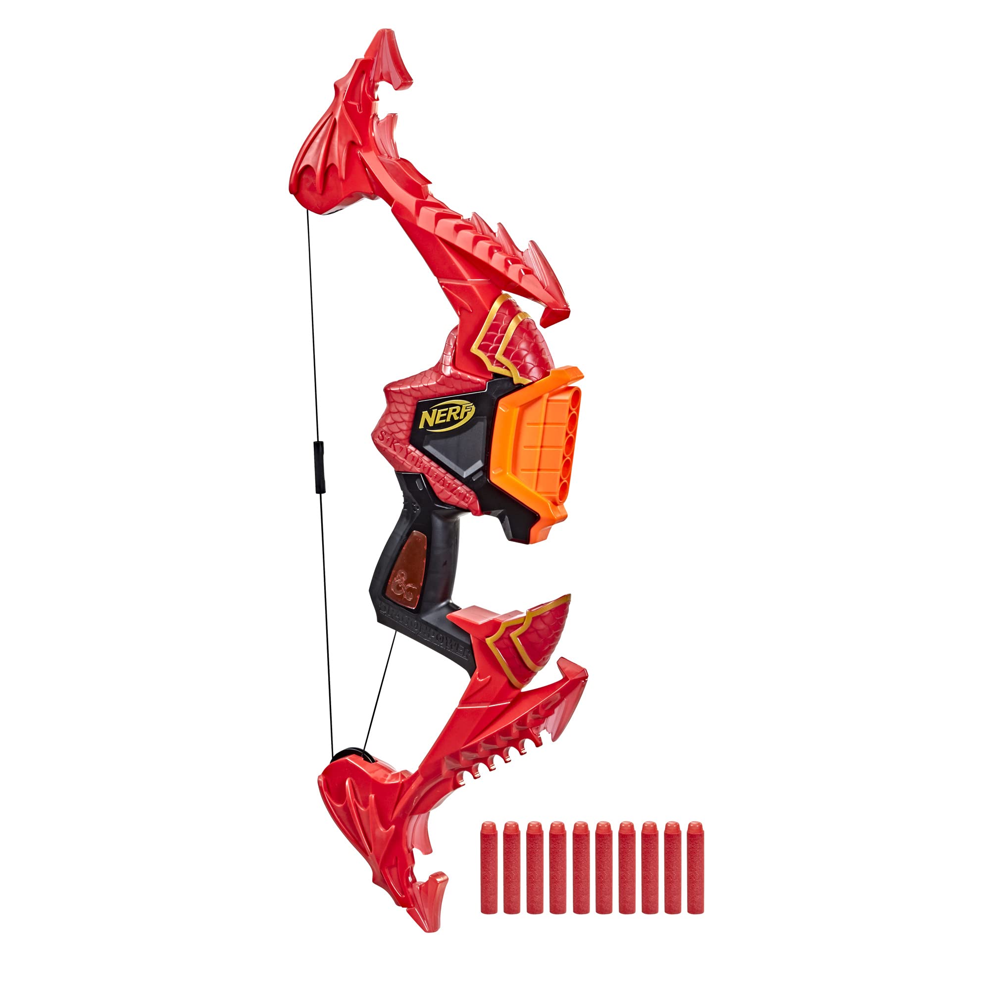 Amazon.com: DragonPower Skyblaze Dart Bow Blaster : Toys & Games