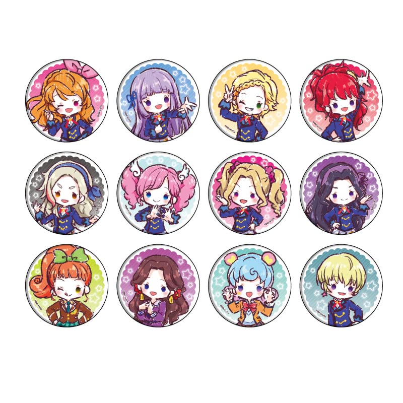 Amazon.co.jp: アイカツ！ 03 グループC [グラフアート] 缶バッジ 12個