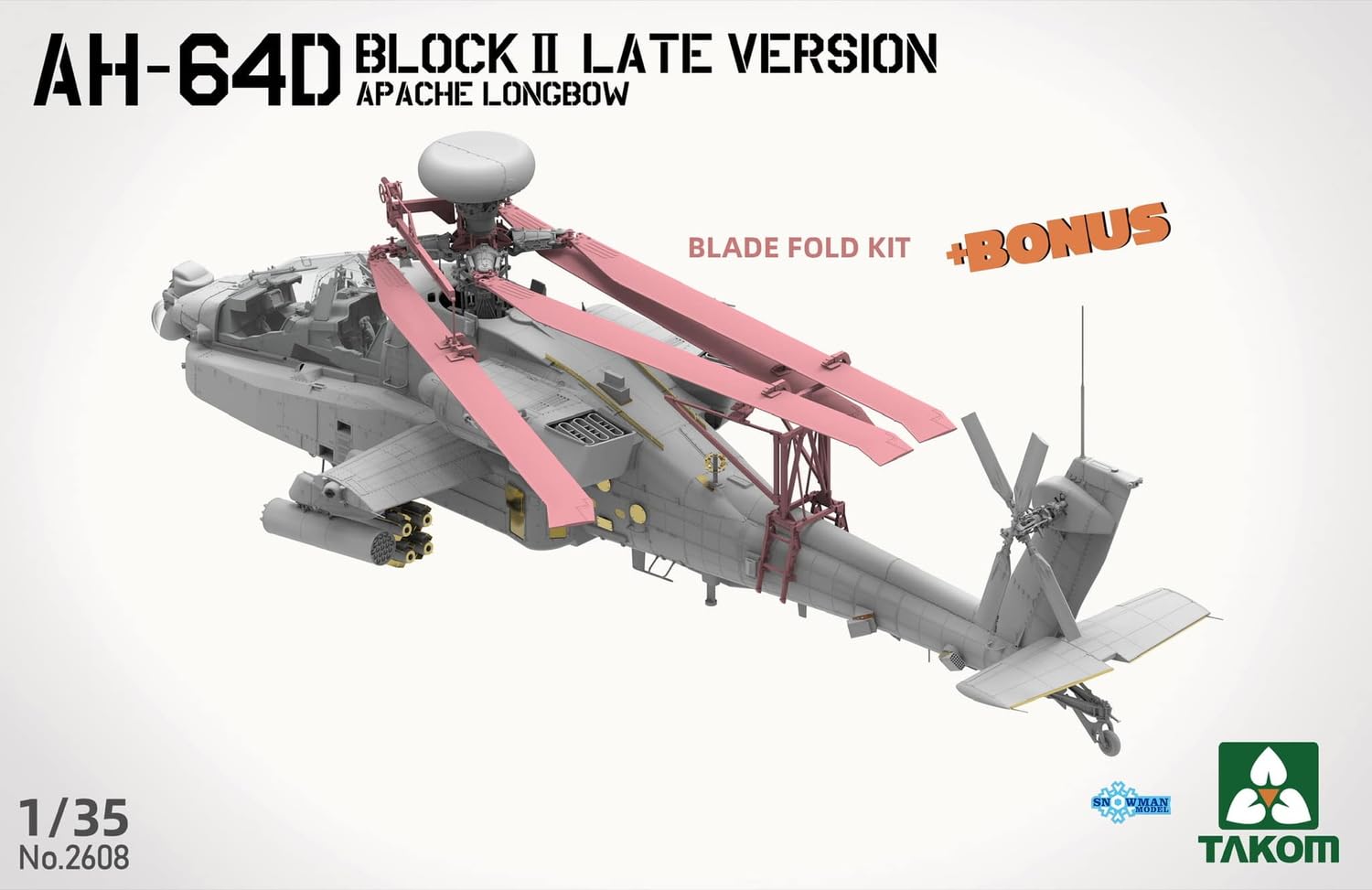 Amazon | タコム スノーマン 1/35 アメリカ AH-64D アパッチ