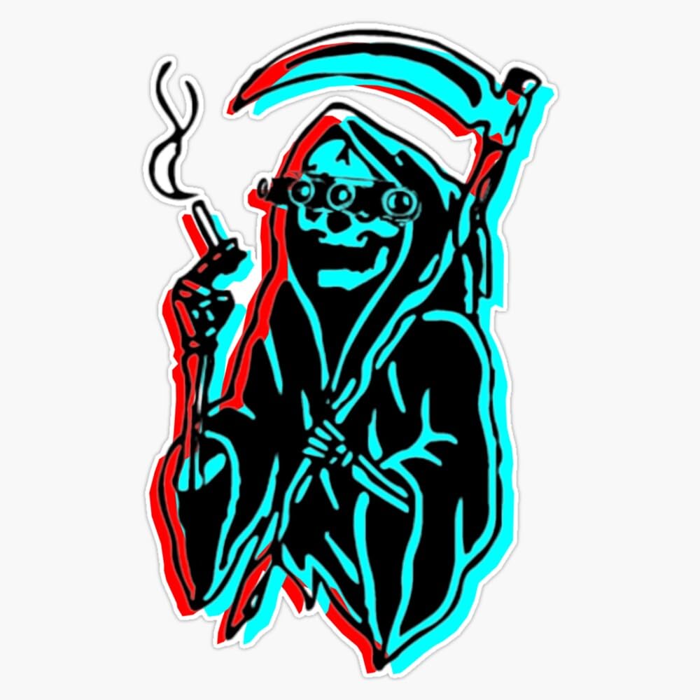 Amazon.com - Forward Observations Grim Reaper Sticker Vinyl Decal