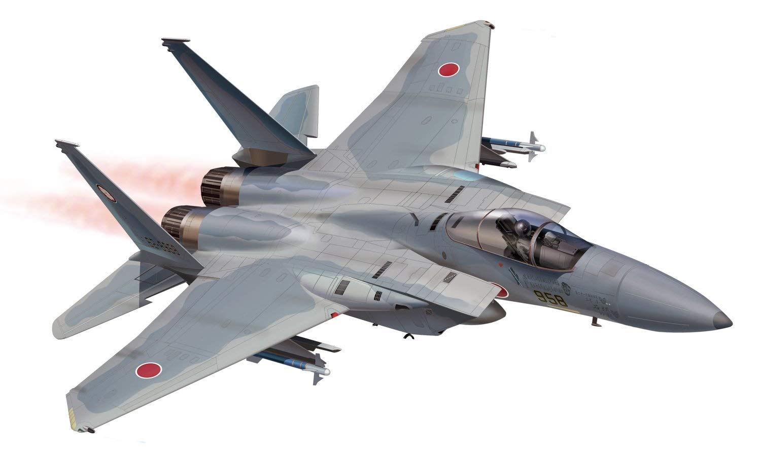 Amazon | プラッツ 1/72 航空自衛隊 主力戦闘機 F-15J イーグル