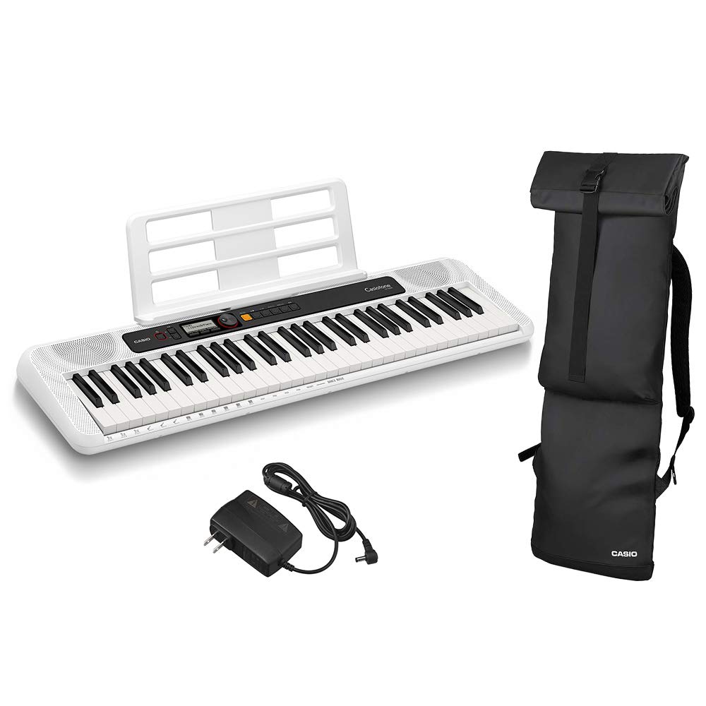 Amazon | CASIO CT-S200 WE ケースセット 61鍵盤 Casiotone キーボード