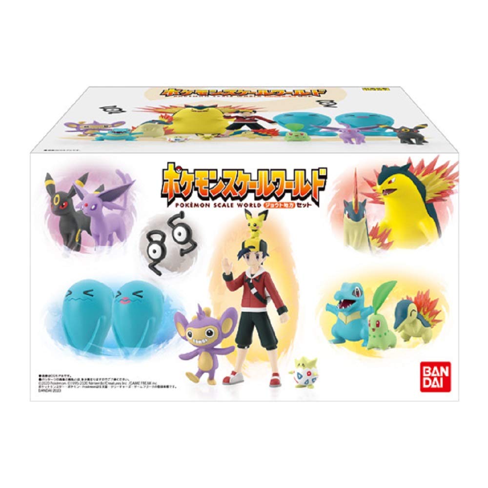 Amazon | ポケモンスケールワールド ジョウト地方セット 食玩・ガム