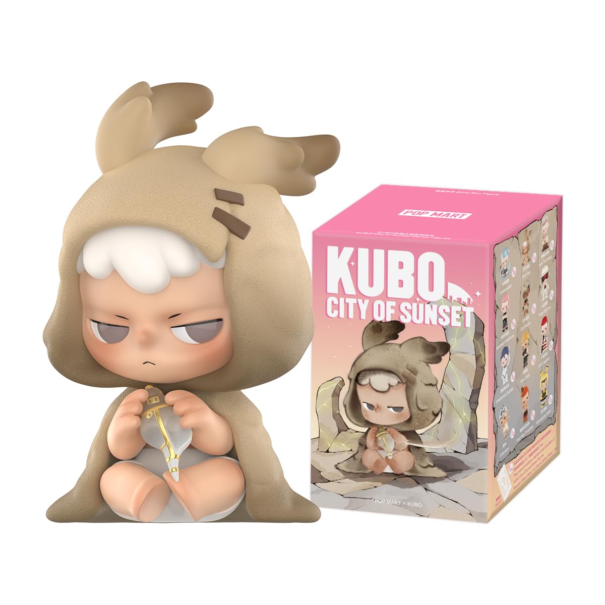 Amazon.co.jp: POP MART KUBO City of Sunset シリーズ 【1ピース
