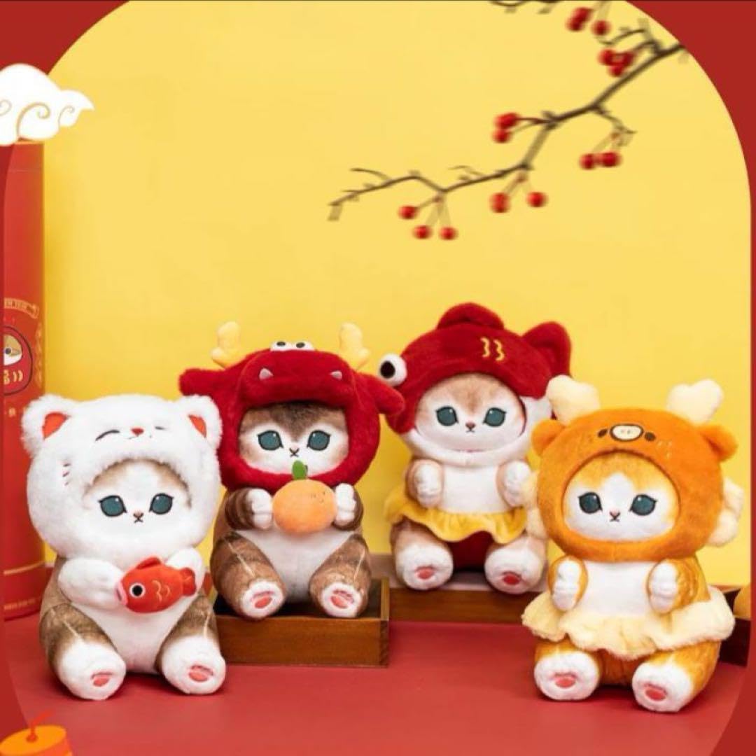 Amazon.co.jp: mofusand 台湾 モフサンド お正月 ぬいぐるみ