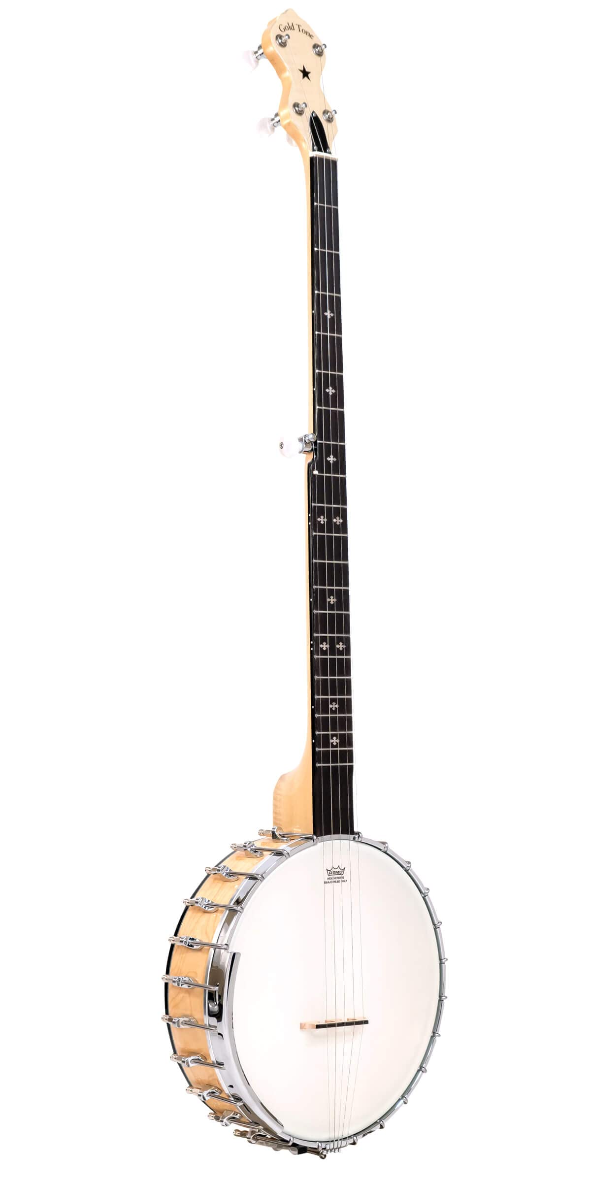 Amazon.com: Gold Tone Maple Mountain MM-150LN 5-String Long Neck