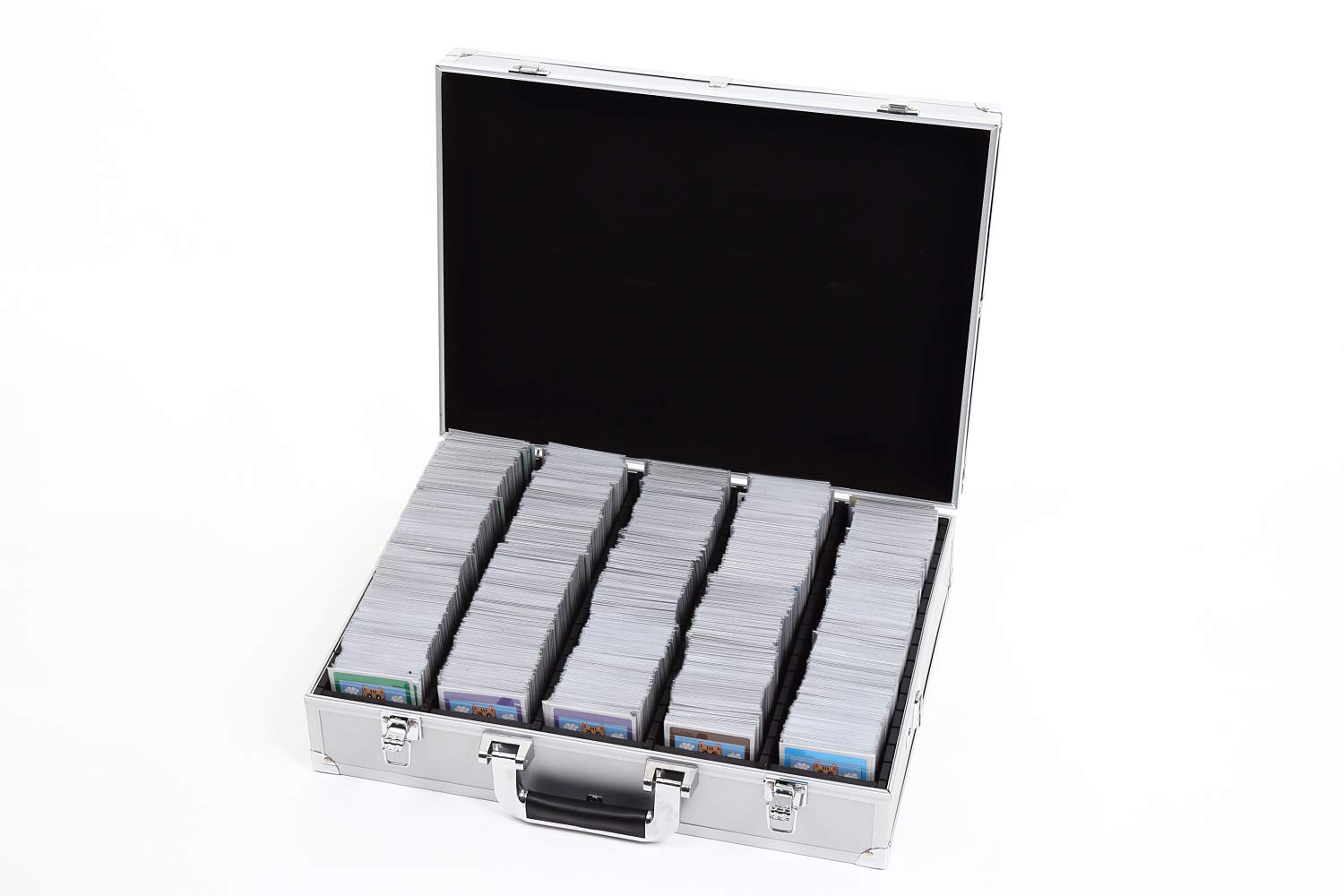 TOYGER CEO Storage 5000+ Cards, Aluminum Attache Case (Silver