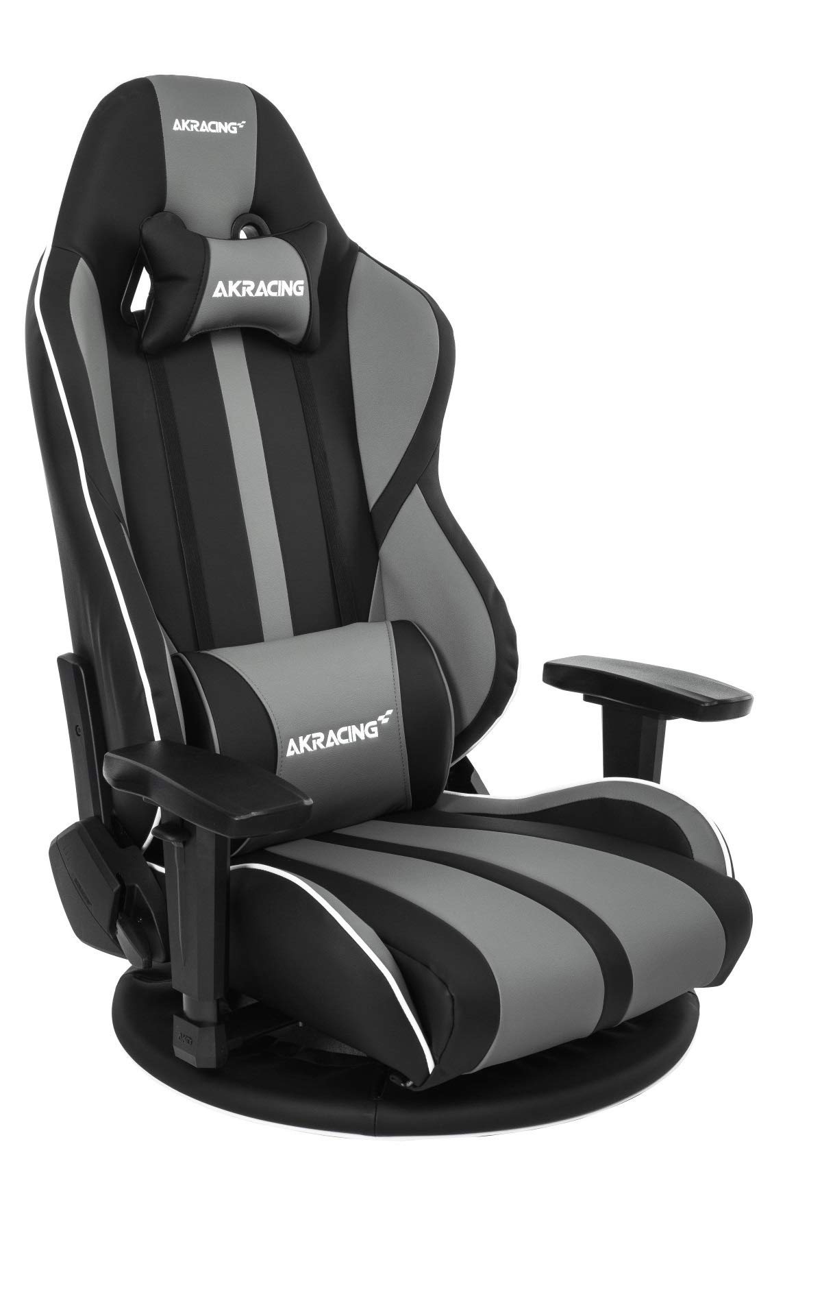 Amazon.co.jp: AKRacing ゲーミング座椅子 グレー 灰 極坐(ぎょくざ)V2