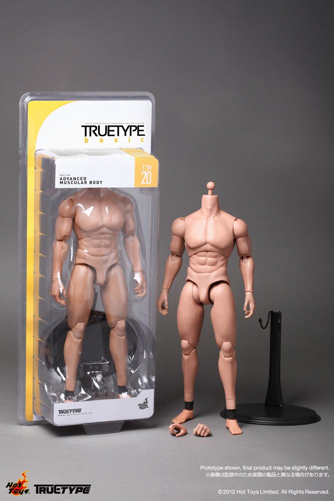 Amazon | ホットトイズ・トゥルータイプ 1/6スケールフィギュア素体