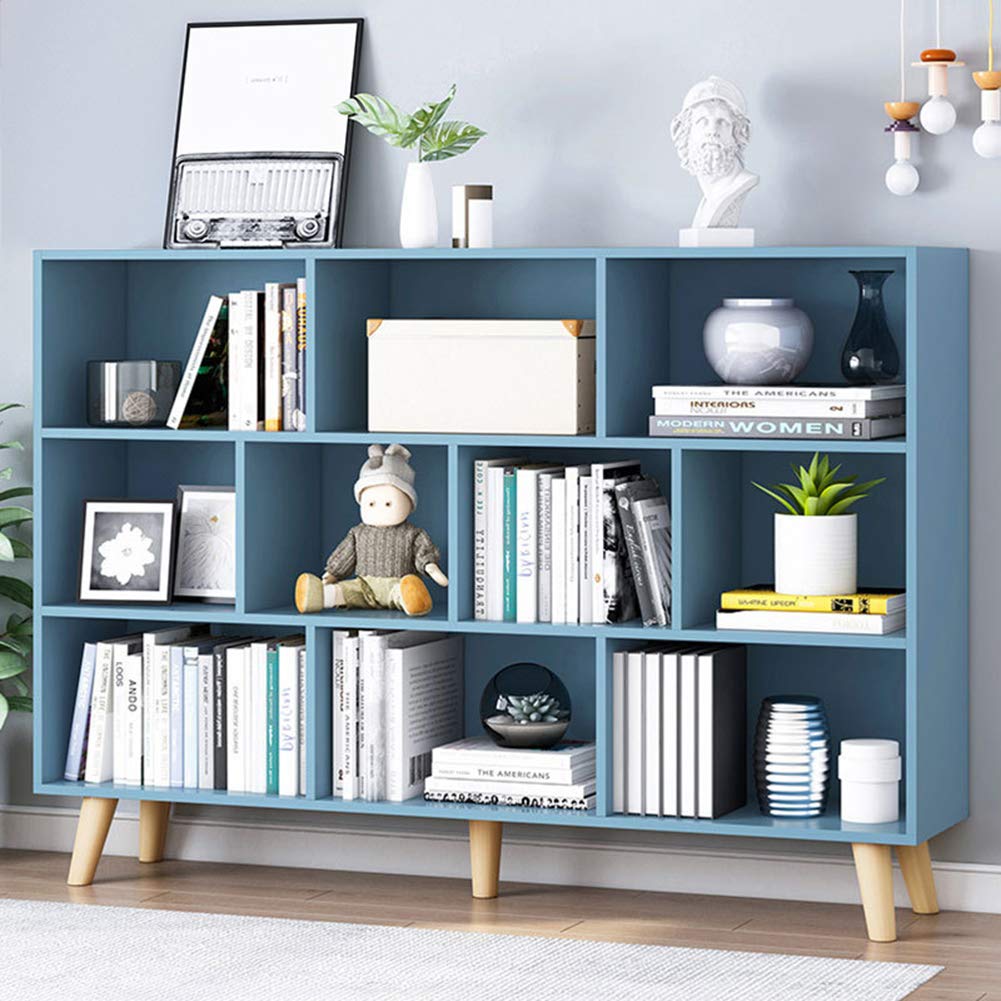 Amazon.com: IOTXY Wooden Open Shelf Bookcase - 3-Tier Floor