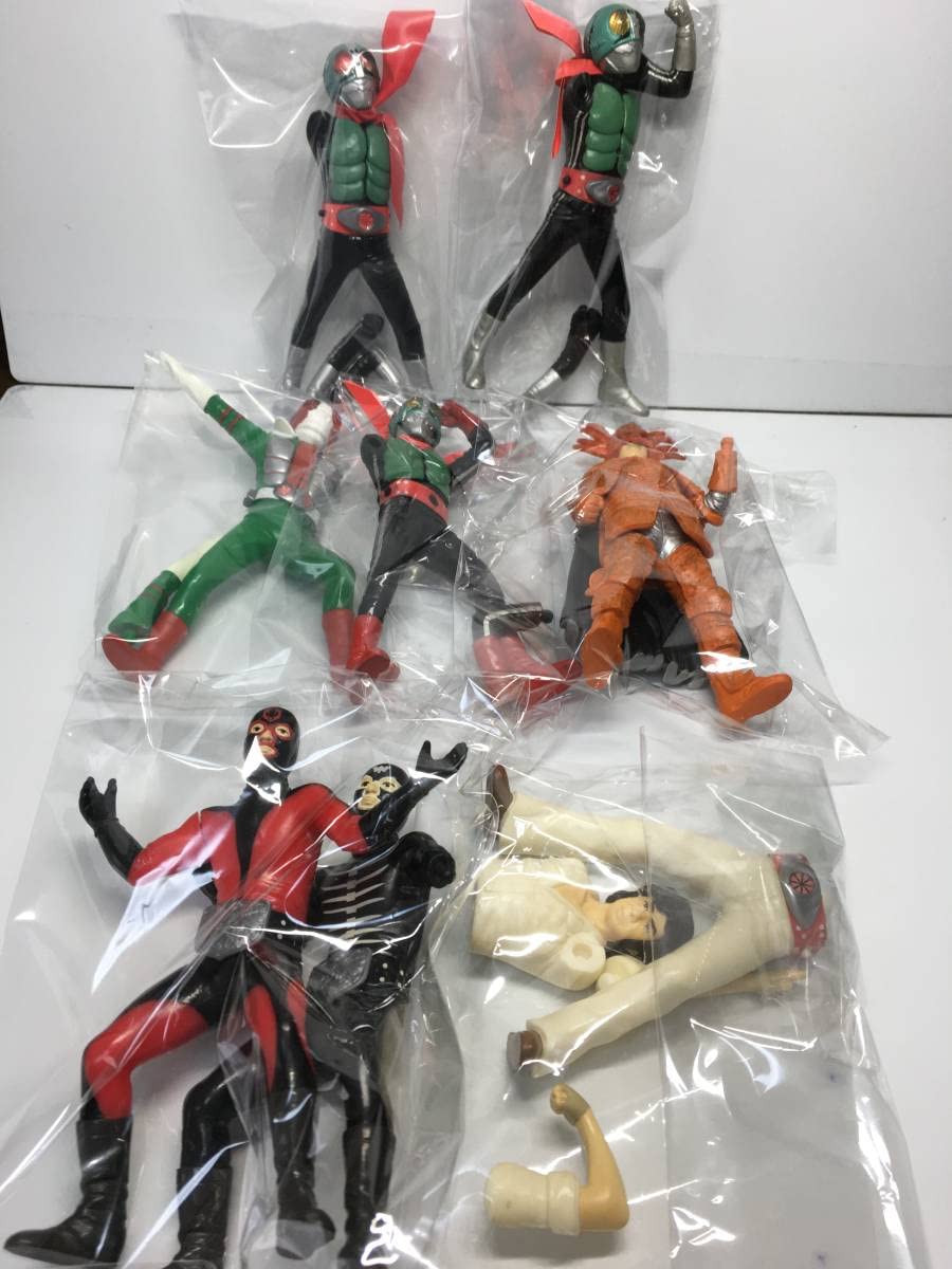 Amazon | 仮面ライダー フィギュア まとめて 1号 2号 V3 ショッカー