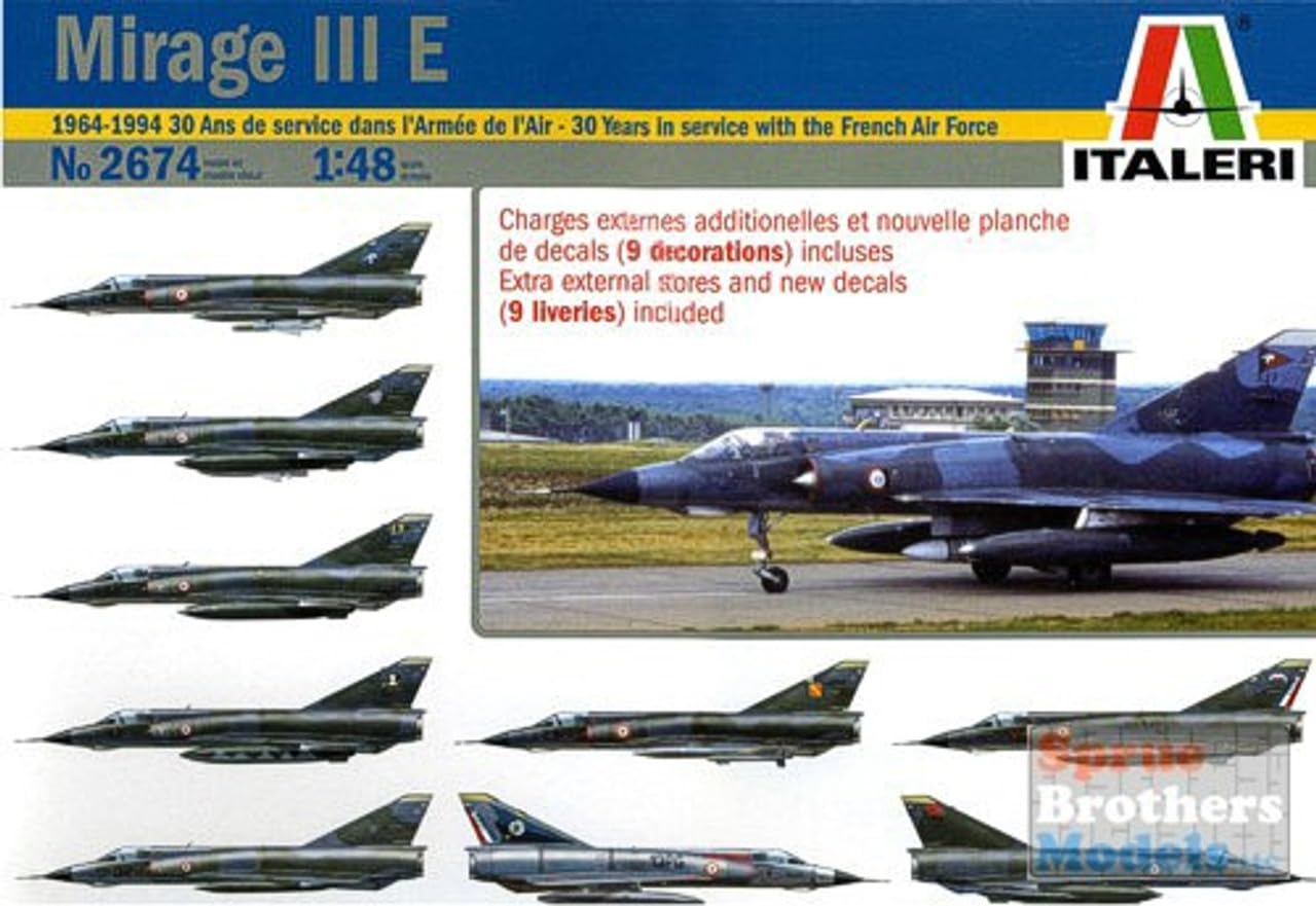 Amazon | タミヤ イタレリ 1/48 飛行機シリーズ 2674 1/48 ミラージュ