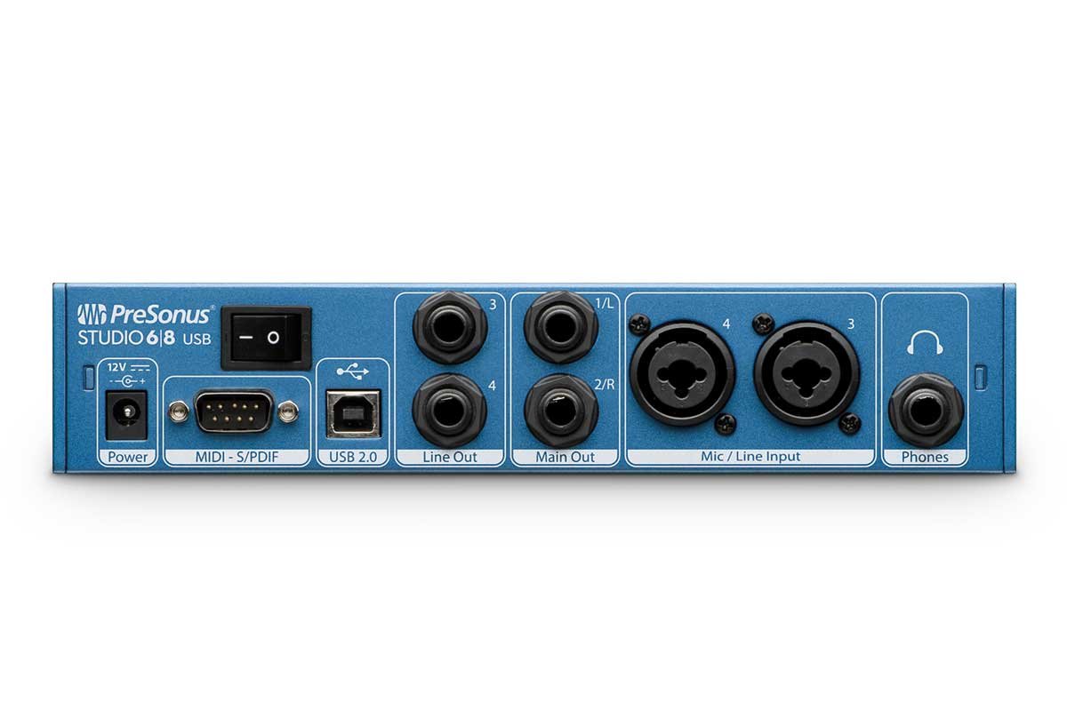 Amazon.co.jp: PreSonus オーディオインターフェイス Studio 6|8