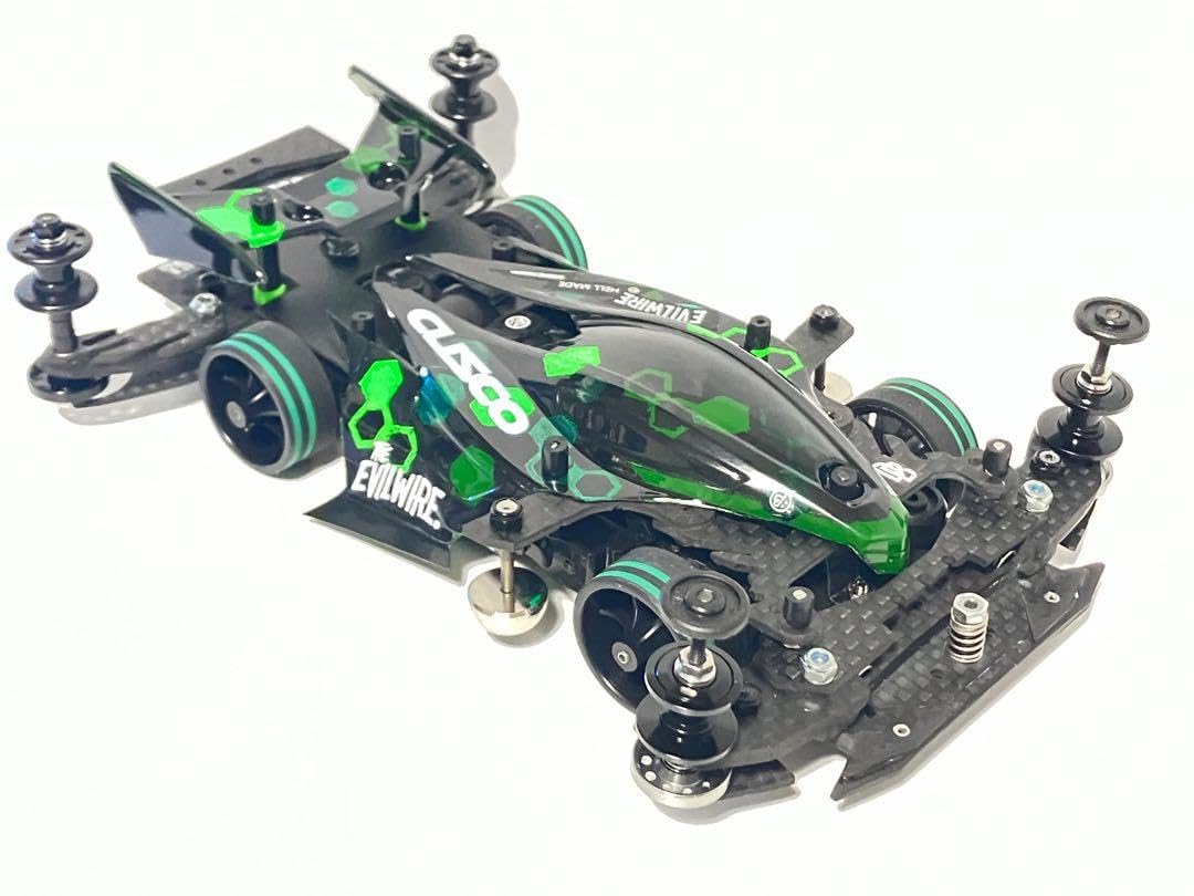 ミニ四駆 MSフレキ2台セット中古品 本日23:59分で削除します。 ミニ四